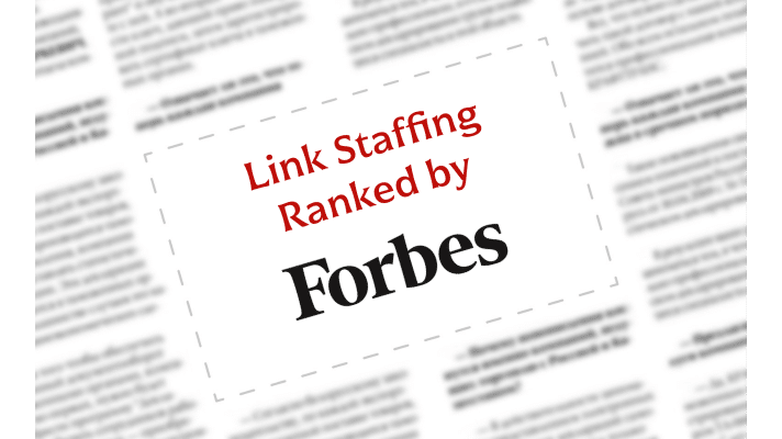Link Staffing named one of the Best Professional and Temp Staffing Agency for fourth year in a row